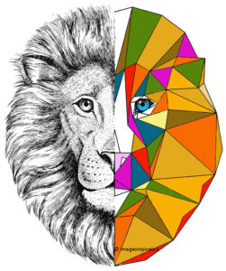 imagesinpixels - lion by artistamy
